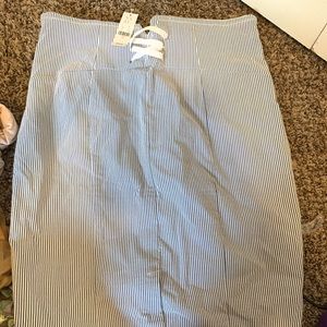 New York and Company striped skirt new with tags